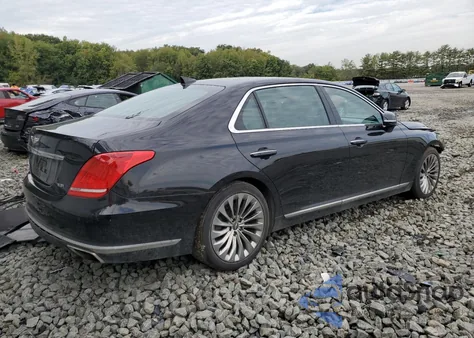 2018 Genesis G90 Premium из США, поврежденный, VIN KMHG34JA5JU047146